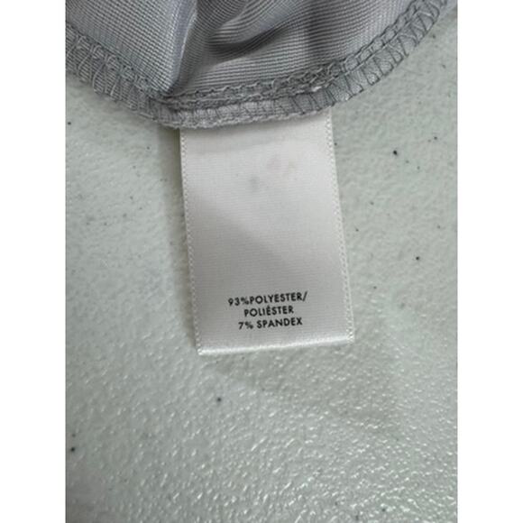 "ANN TAYLOR" Velvet Short Sleeve Blouse Keyhole Tie In Front SZ S Professional - Picture 7 of 10